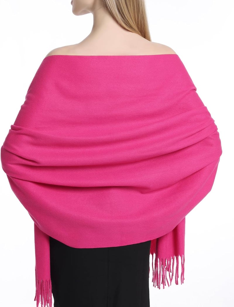Sofier Pashmina Shawls And Wraps for Women for Evening Dress Warm Winter Scarf Wedding Bride Bridesmaid Gifts Cashmere Feel - Image 1